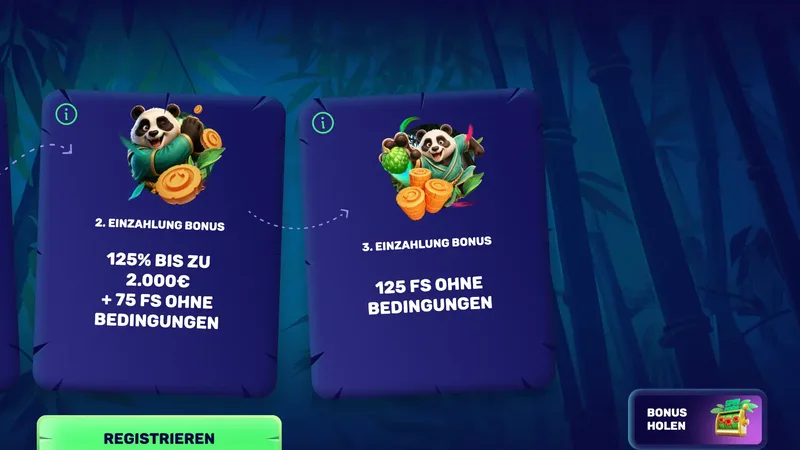 Seizoensacties bij Spinpanda Casino